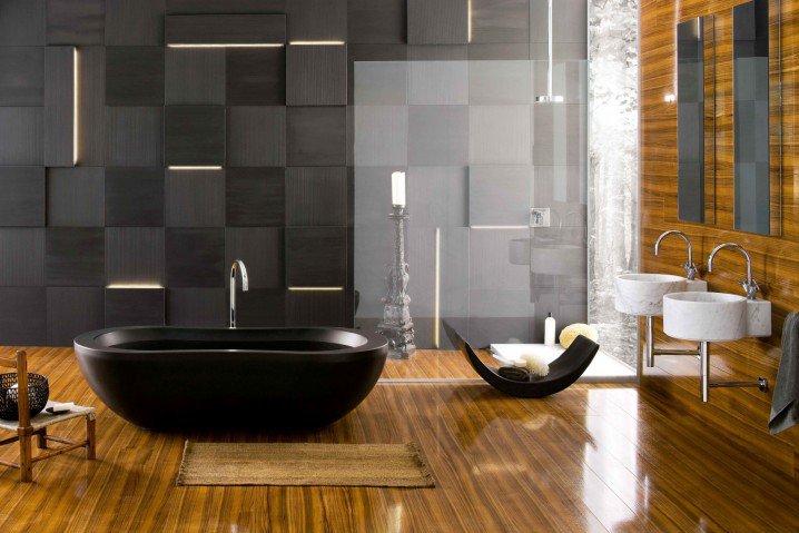 حمامات من تصميم شركة فنون